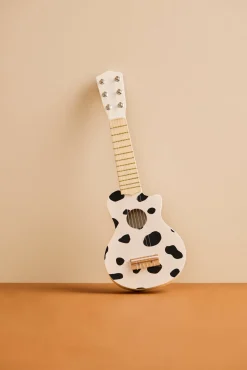 Musikinstrumenter-KidsConcept Kid's Concept Legetøjsguitar, Sort/Hvid