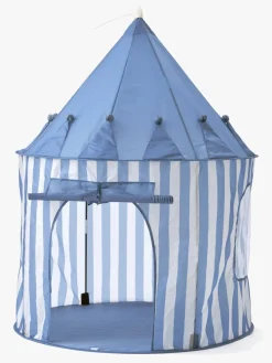Legetelte & -Tunneler-KidsConcept Kids Concept Stribet Legetelt, Blå Blå