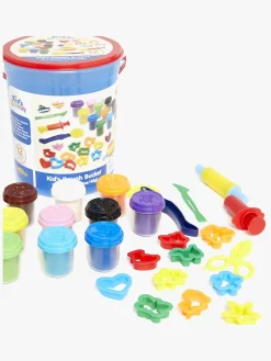Kreativt Legetøj-KidsDough Kid's Dough Bucket Set Modellervoks