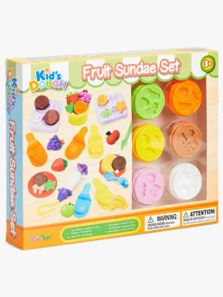 Kreativt Legetøj-KidsDough Kid's Dough Frugtsæt 6 Farver