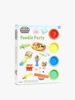 Kreativt Legetøj-KidsDough Kid's Dough Rice Dough Foodie Party Modellervoks