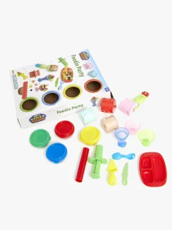 Kreativt Legetøj-KidsDough Kid's Dough Rice Dough Foodie Party Modellervoks