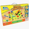 Kreativt Legetøj-KidsDough Kids Dough Super Workshop Modellervoks