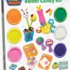 Kreativt Legetøj-KidsDough Kid's Rice Dough Sweet Candy Kit Modellervoks