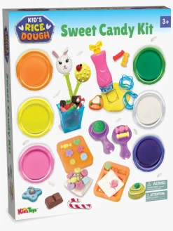 Kreativt Legetøj-KidsDough Kid's Rice Dough Sweet Candy Kit Modellervoks