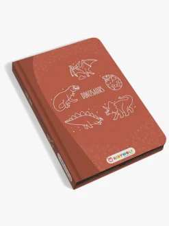 Kreativt Legetøj-Kidywolf KIDYDRAW MINI Tegnetablet LCD Dinosaur Brun