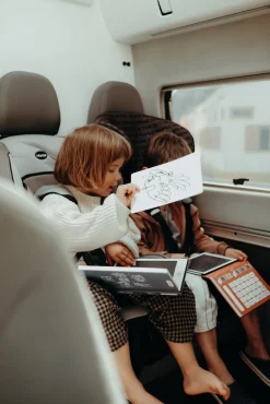 Kreativt Legetøj-Kidywolf KIDYDRAW MINI Tegnetablet LCD Dinosaur Brun