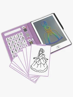 Kreativt Legetøj-Kidywolf KIDYDRAW MINI Tegnetablet LCD Prinsesse Rød