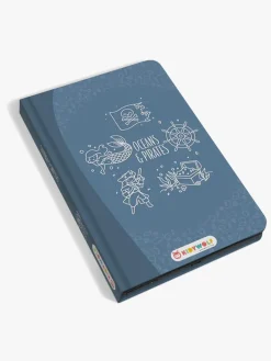 Kreativt Legetøj-Kidywolf KIDYDRAW MINI Tegnetablet LCD Pirat Blå