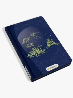 Kreativt Legetøj-Kidywolf KIDYDRAW MINI Tegnetablet LCD Galakse Blå