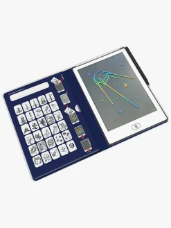 Kreativt Legetøj-Kidywolf KIDYDRAW MINI Tegnetablet LCD Galakse Blå