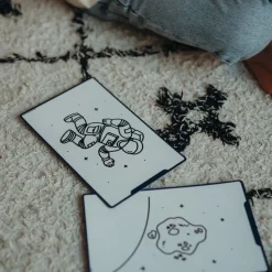 Kreativt Legetøj-Kidywolf KIDYDRAW MINI Tegnetablet LCD Galakse Blå