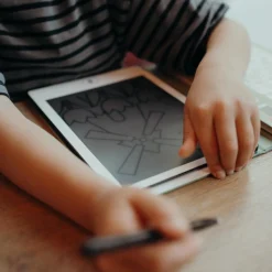 Kreativt Legetøj-Kidywolf KIDYDRAW MINI Tegnetablet LCD Rejse Grøn