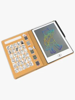 Kreativt Legetøj-Kidywolf KIDYDRAW MINI Tegnetablet LCD Dyr Orange