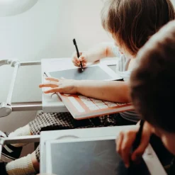 Kreativt Legetøj-Kidywolf KIDYDRAW MINI Tegnetablet LCD Dyr Orange