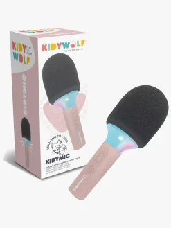 Elektronik & Media-Kidywolf KIDYMIC Karaokemikrofon All-in-One, Pink Lyserød