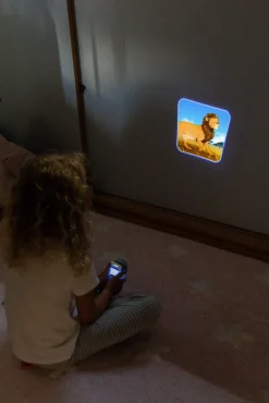 Eksperimenter & Videnskab-Kidywolf KIDYSLIDE Projektor Historie Beige