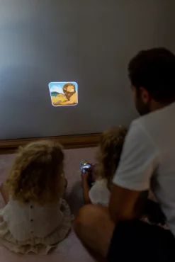 Eksperimenter & Videnskab-Kidywolf KIDYSLIDE Projektor Historie Beige