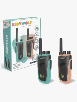 Elektronik & Media-Kidywolf KIDYTALK Walkie Talkies, /Turkis Beige