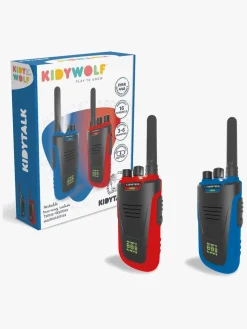 Elektronik & Media-Kidywolf KIDYTALK Walkie Talkies, Blå/Rød Blå