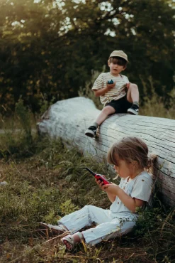 Elektronik & Media-Kidywolf KIDYTALK Walkie Talkies, Blå/Rød Blå