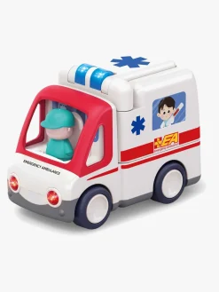 Legetøjsbiler & -Fartøjer-Kinder and Kids Ambulance med Lys- og Lydfunktion, Multifarvet