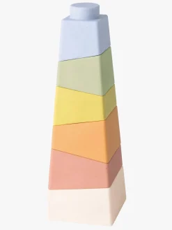 Babylegetøj-Kinder and Kids Stableklodser Dinosaur, Multifarvet Flerfarvet