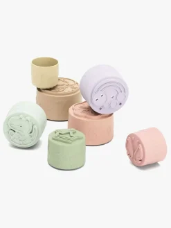 Babylegetøj-Kinder and Kids Stableklodser 7-pack Flerfarvet