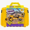 Kreativt Legetøj-KineticSand Kinetic Sand Byggeplads Sammenklappelig Sandkasse
