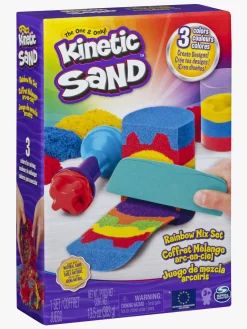 Kreativt Legetøj-KineticSand Kinetic Sand Legesæt Rainbow Mix