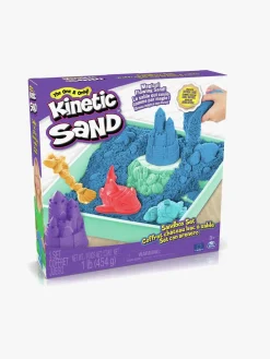 Kreativt Legetøj-KineticSand Kinetic Sand Legesæt Sandkasse Blå