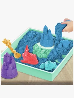 Kreativt Legetøj-KineticSand Kinetic Sand Legesæt Sandkasse Blå