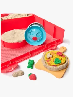 Kreativt Legetøj-KineticSand Kinetic Sand Modellervoks Squish Pizza