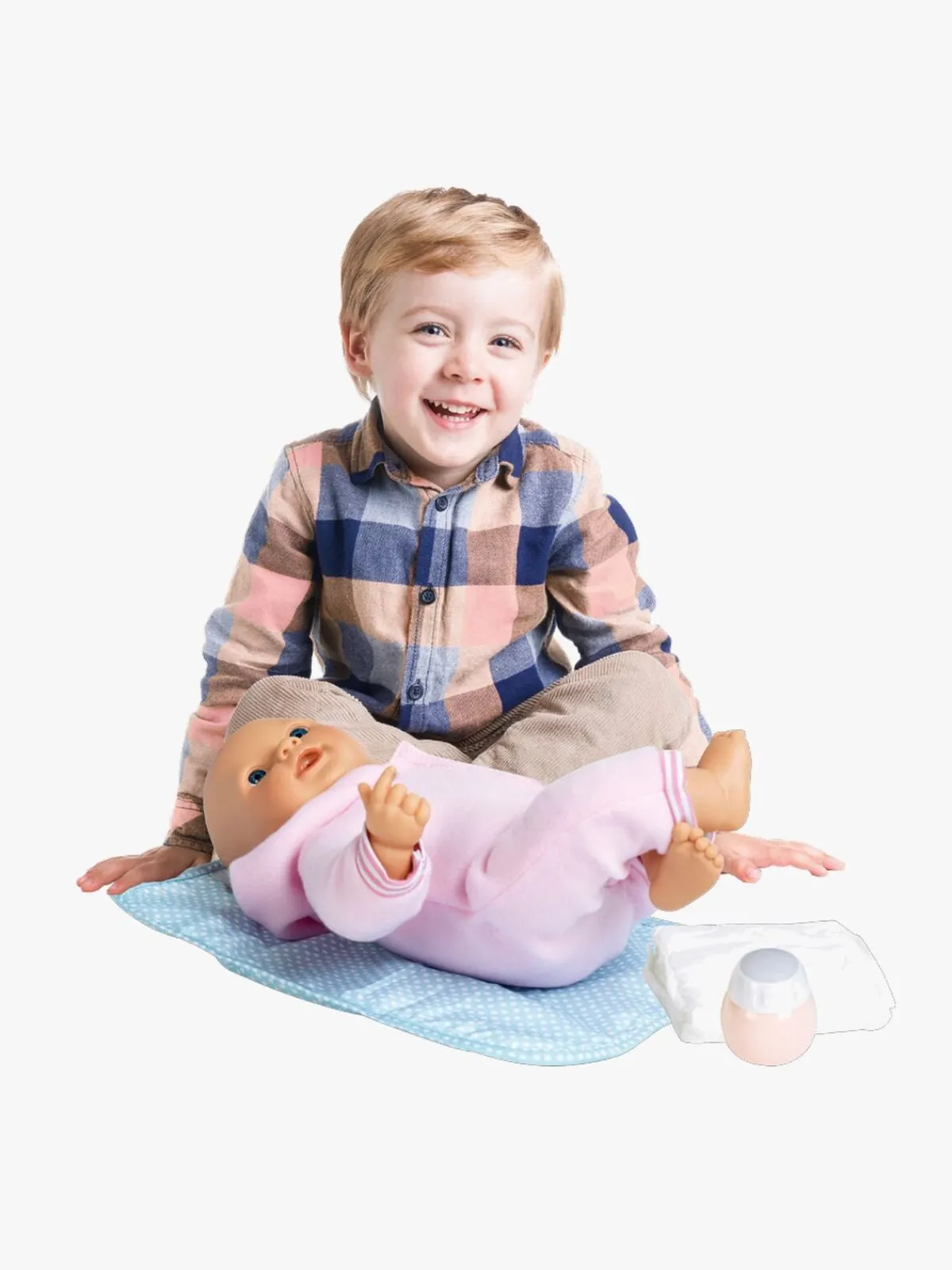 Dukker & Bamser-KleinToys Klein Toys Baby Coralie Pusletaske med Tilbehør