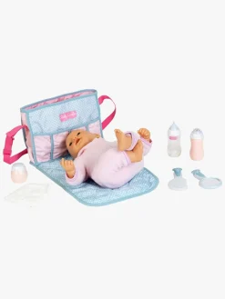 Dukker & Bamser-KleinToys Klein Toys Baby Coralie Pusletaske med Tilbehør
