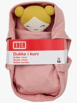 Dukker & Bamser-Krea Dukke i Kurv