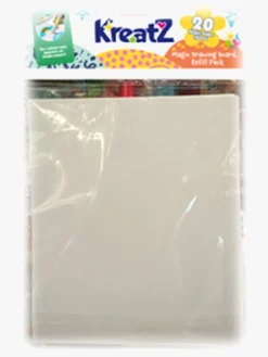 Kreativt Legetøj-KreatZ Magic Drawing Board Refillpapir 20-pack