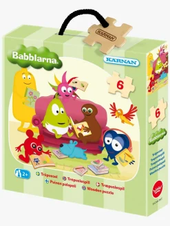 Spil & Puslespil-Babblarna Kärnan Træpuslespil 6 Brikker