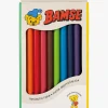 Kreativt Legetøj-Bamse Kärnan Farveblyanter 10-pack