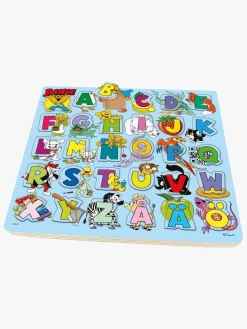 Spil & Puslespil-Bamse Kärnan Verdens Stærkeste Bjørn Puslespil Bogstaver 29 Brikker