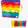 Kreativt Legetøj-Krnan Kärnan Fingermaling 6 Tuber