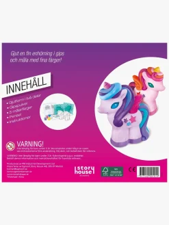 Kreativt Legetøj-Krnan Kärnan Gipsfigurer Enhjørning