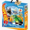 Spil & Puslespil-Krnan Kärnan Hot Wheels Træpuslespil 30 Brikker