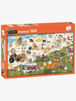 Spil & Puslespil-Krnan Kärnan LasseMajas Detektivbyrå Puslespil 100 Brikker