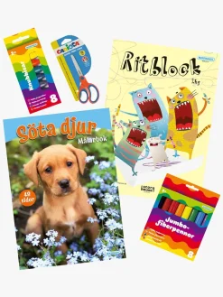 Kreativt Legetøj-Krnan Kärnan Tegne & Klippe Malesæt