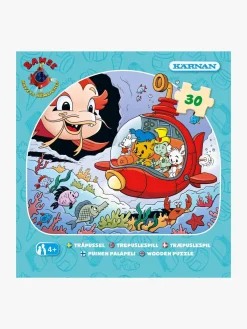 Spil & Puslespil-Krnan Kärnan Træpuslespil Bamse Verdens Stærkeste Bjørn og Havets Hemmelighed 30 Brikker