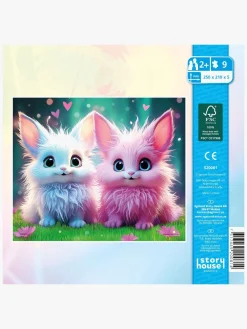 Spil & Puslespil-Krnan Kärnan Træpuslespil Fantasidyr 9 Brikker