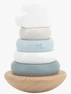 Babylegetøj-LabelLabel2 Label Label Stablelegetøj Ringe, Blå Blå