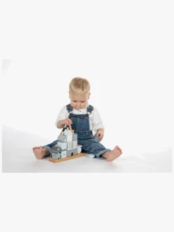 Babylegetøj-LabelLabel2 Label Label Stablelegetøj Hus, Blå