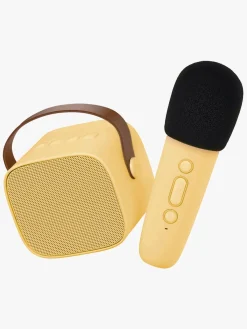 Elektronik & Media-Lalarma Bluetooth-højttaler med Trådløs Mikrofon, Gul